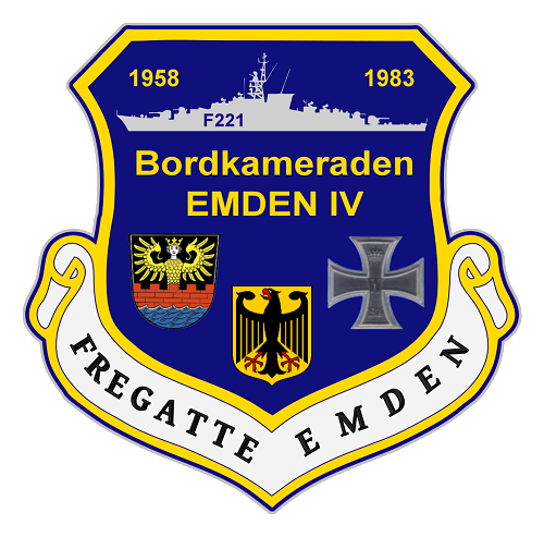 Wappen der Bordkameraden Geleitboot / Fregatte EMDEN IV